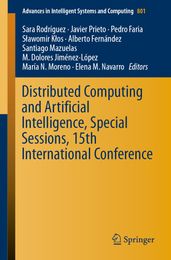 Distributed Computing and Artificial Intelligence, Special Sessions, 15th International Conference