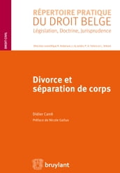 Divorce et séparation de corps