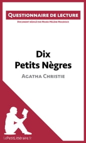 Dix Petits Nègres d Agatha Christie