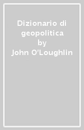 Dizionario di geopolitica