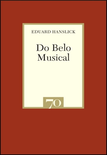 Do Belo Musical - Eduard Hanslick