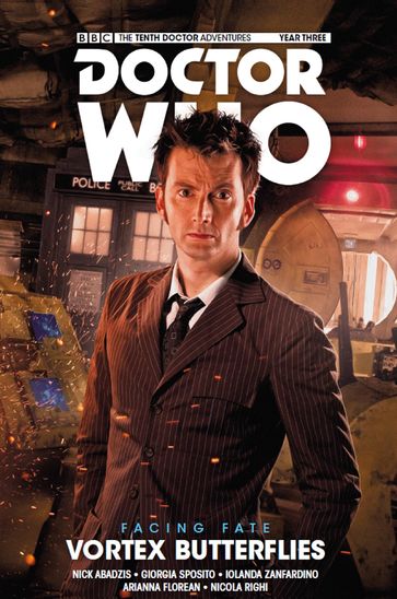 Doctor Who: The Tenth Doctor - Facing Fate Volume 2: Vortex Butterflies - Arianna Florean - Giorgia Sposito - Iolanda Zanfardino - Nick Abadzis - Nicola Righi