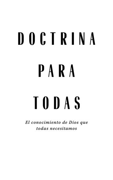 Doctrina para todas - Jeanine Martínez