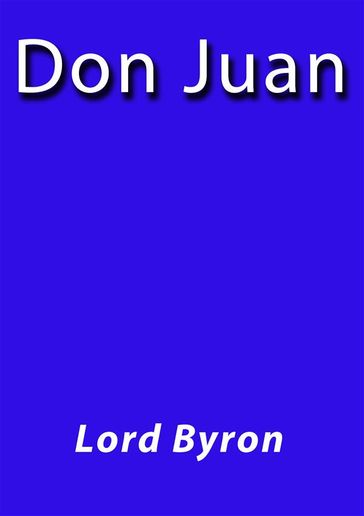 Don Juan - english - Byron Lord