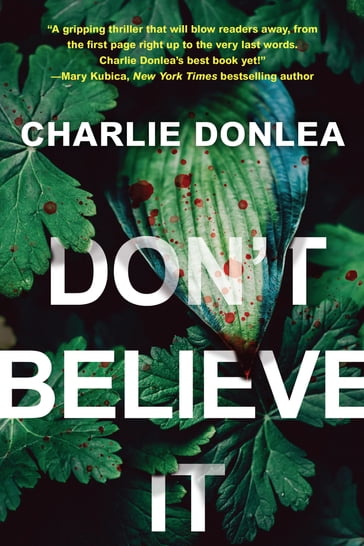 Don't Believe It - Charlie Donlea