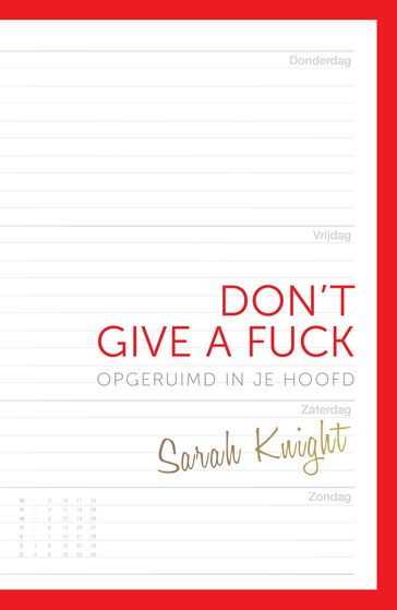 Don't give a fuck - Sarah Knight