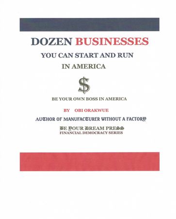 Dozen Businesses You Can Start and Run in America - Obi Orakwue