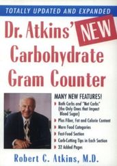 Dr. Atkins  New Carbohydrate Gram Counter
