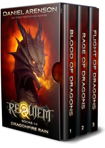 Dragonfire Rain: The Complete Trilogy (World of Requiem) - Daniel Arenson