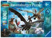 Dragons A Puzzle 100 pz. XXL