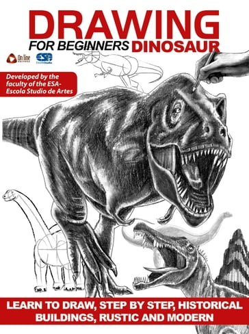 Drawing For Beginners - Dinosaur - On Line Editora