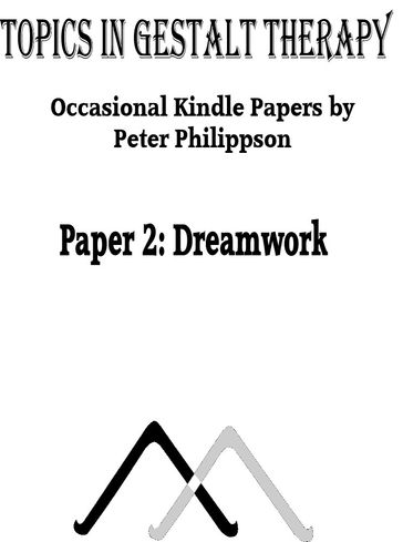 Dreamwork - Peter Philippson