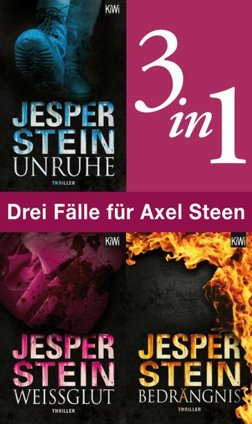 Drei Fälle für Axel Steen (3in1-Bundle) - Jesper Stein