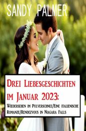 Drei Liebesgeschichten im Januar 2023:Wiedersehen im Pulverschnee/Eine italienische Romanze/Rendezvous in Niagara Falls