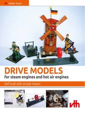 Drive models for steam engines and hot air engines