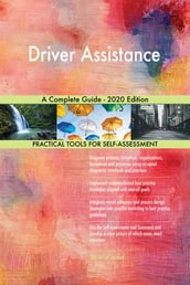 Driver Assistance A Complete Guide - 2020 Edition