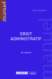 Droit administratif - 22e édition