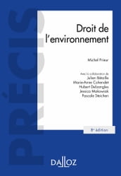 Droit de l environnement. 8e éd.