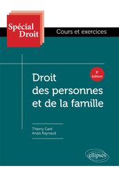 Droit des personnes et de la famille