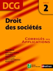 Droit des sociétés - épreuve 2 - DCG corrigés Format : ePub 2 DCG Livre