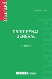 Droit pénal général - 7e édition