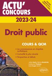Droit public 2023-2024 - Cours et QCM