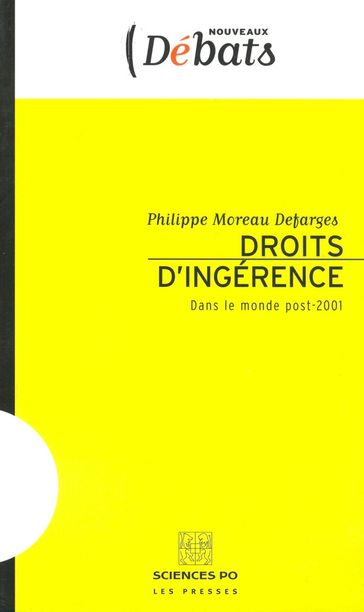 Droits d'ingérence - Philippe Moreau Defarges