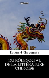 Du rôle social de la littérature chinoise