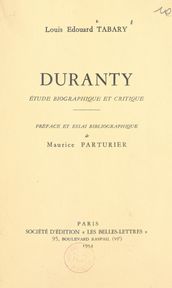 Duranty (1833-1880)