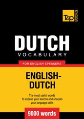 Dutch vocabulary for English speakers - 9000 words