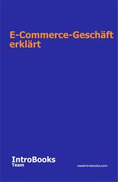 E-Commerce-Geschäft erklärt