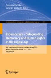 E-Democracy  Safeguarding Democracy and Human Rights in the Digital Age