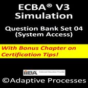 ECBA V3-Simulation test - Set 4