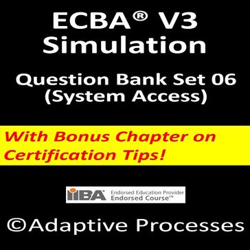 ECBA V3-Simulation test - Set 6 - LN Mishra