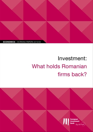 EIB Working Papers 2019/08 - Investment: What holds Romanian firms back?