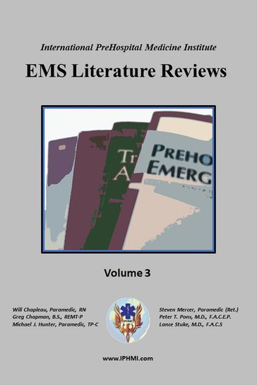 EMS Literature Reviews - IPHMI - Wilfred Chapleau - Greg Chapman - Michael Hunter - Steven Mercer - Peter Pons - Lance Stuke