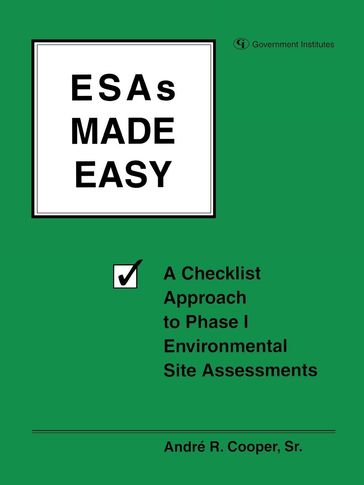 ESAs Made Easy - Andre R. Cooper