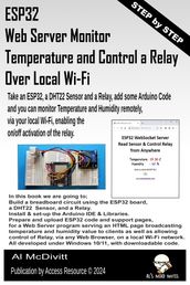 ESP32 Web Server Monitor Temperature and Control a Relay over local Wi-Fi