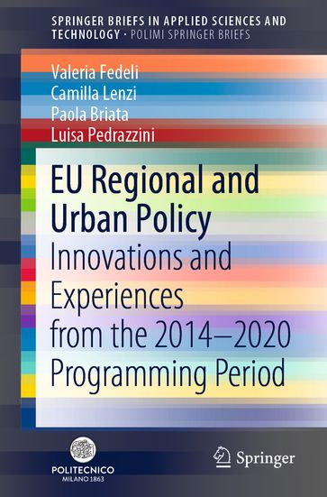 EU Regional and Urban Policy - Valeria Fedeli - Camilla Lenzi - Paola Briata - Luisa Pedrazzini