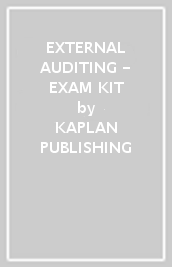 EXTERNAL AUDITING - EXAM KIT