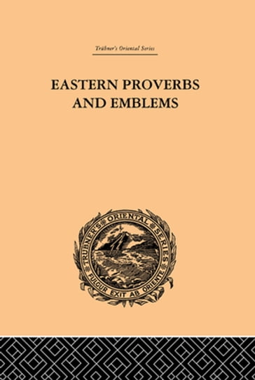 Eastern Proverbs and Emblems - James Long