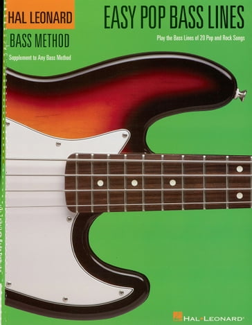 Easy Pop Bass Lines (Music Instruction) - Hal Leonard Corp.