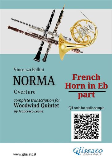 Eb Horn part of "Norma" for Woodwind Quintet - Vincenzo Bellini - a cura di Francesco Leone