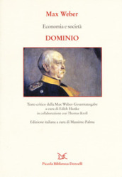 Economia e società. Dominio