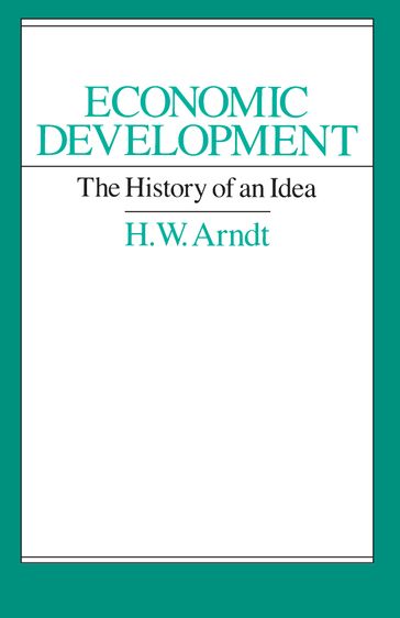 Economic Development - H.W. Arndt
