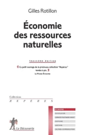 Economie des ressources naturelles -3ème édition-