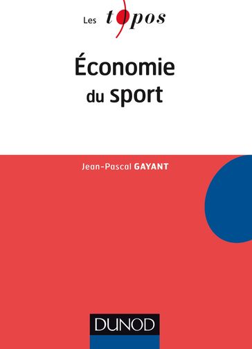 Economie du sport - Jean-Pascal Gayant