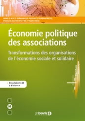 Economie politique des associations : Transformations des organisations de l économie sociale et solidaire