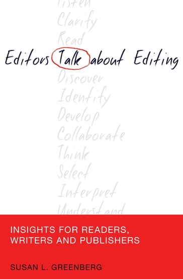 Editors Talk about Editing - Susan L. Greenberg - Lee Becker
