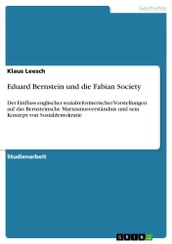 Eduard Bernstein und die Fabian Society